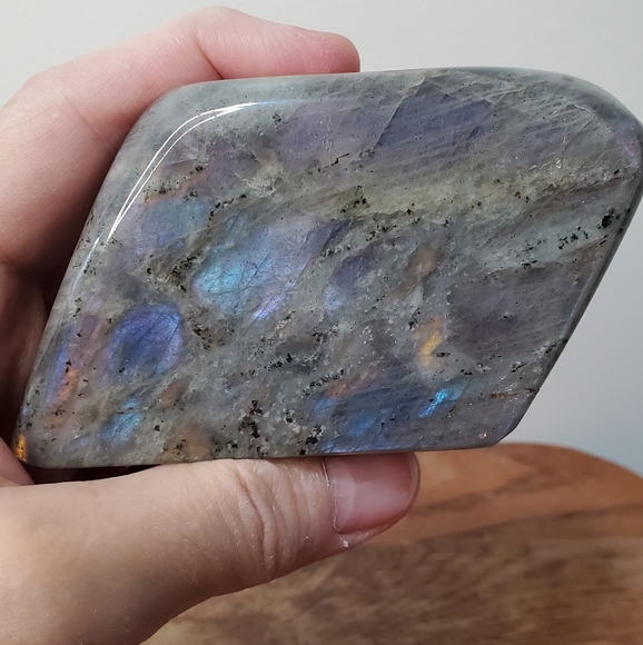 Labradorite Crystal Freeform 0.86 pounds - Picture 10 of 17